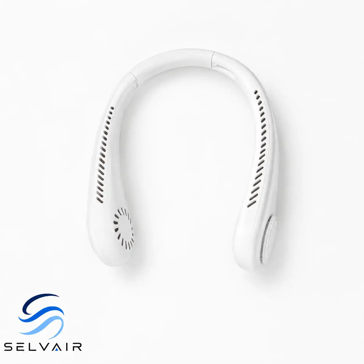 Ventilateur cou blanc rechargeable | SELVAIR