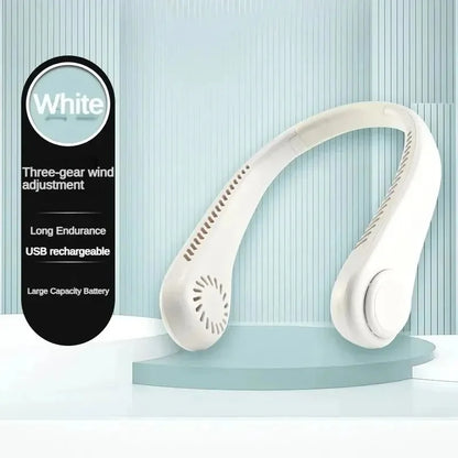 Ventilateur tour de cou SELVAIR | Rechargeable, mains libres et silencieux