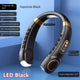 Ventilateur tour de cou LED noir SELVAIR | Rechargeable et mains libres