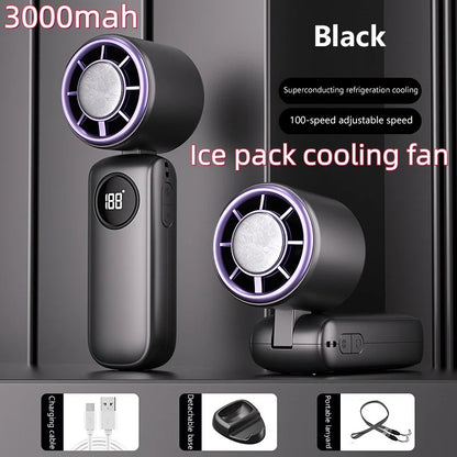 Ventilateur tour de cou rose SELVAIR | Rechargeable, léger et mains libres