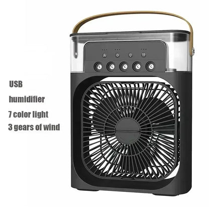 Rafraîchisseur d’air portable 3-en-1 SELVAIR | Ventilateur, humidificateur et LED