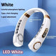 Ventilateur tour de cou LED blanc SELVAIR | Rechargeable et silencieux