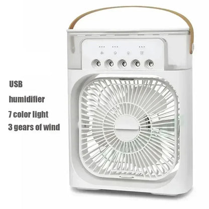Rafraîchisseur d’air portable 3-en-1 SELVAIR | Ventilateur, humidificateur et LED