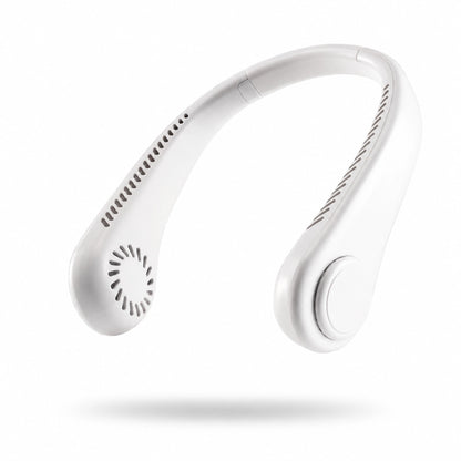 Ventilateur cou blanc rechargeable | SELVAIR