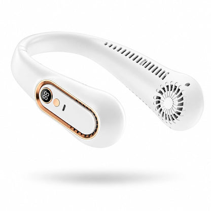 Ventilateur cou blanc léger rechargeable | SELVAIR